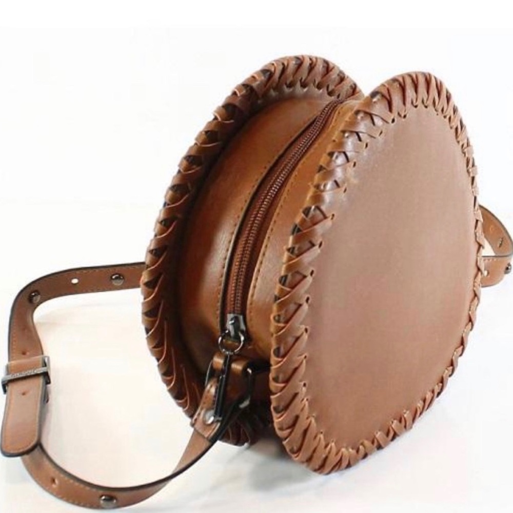 Sam Edelman round faux leather crossbody - Picture 2 of 5